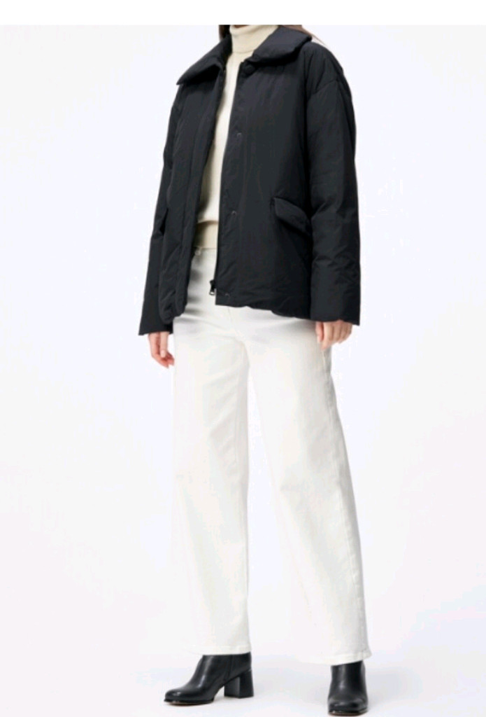 숏 케주얼 패딩 점퍼--1