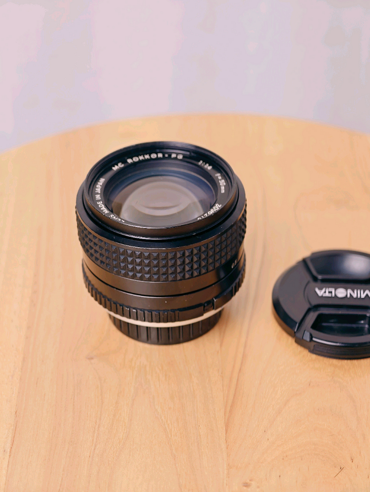 미놀타50.4pg 올드렌즈 판매합니다 이미지