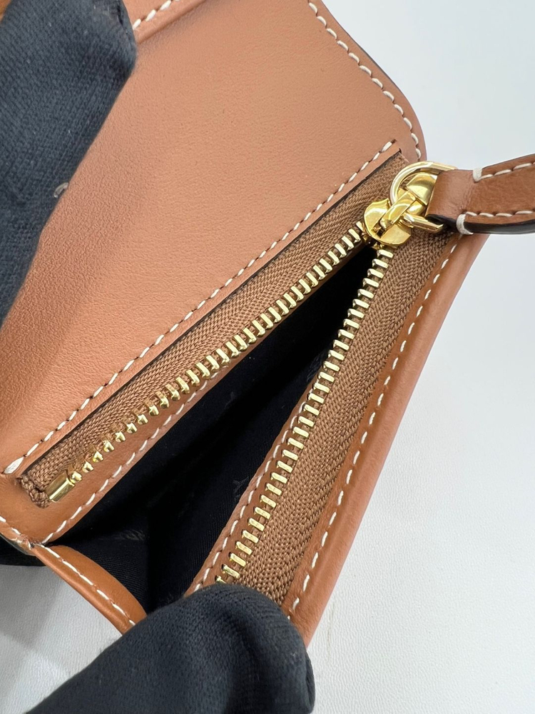 [럭스올 울산점]버버리 체크 스몰 반지갑 이미지