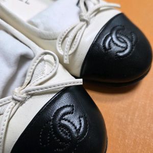 샤넬 발레리나 플랫슈즈