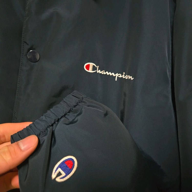챔피온 네이비 코치자켓 / 남성 자켓 / 여성 자켓--3