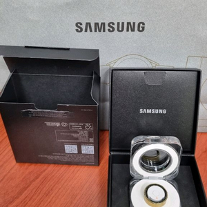 갤럭시링 티타늄 골드 7호 미사용