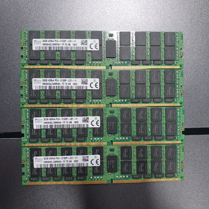 서버용 ㅡ ddr4 32g 4개 (2133 4drx4) 메모리 ram