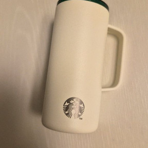 스타벅스 키링 화이트그린