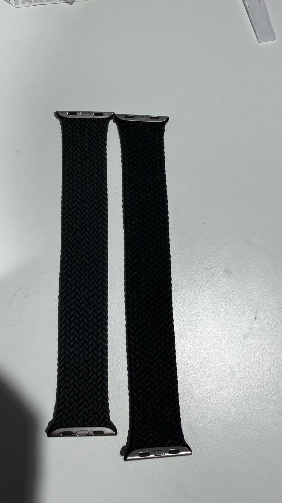 애플워치 45mm 미드나이트 브레이드 솔로 루프 밴드-정품 이미지