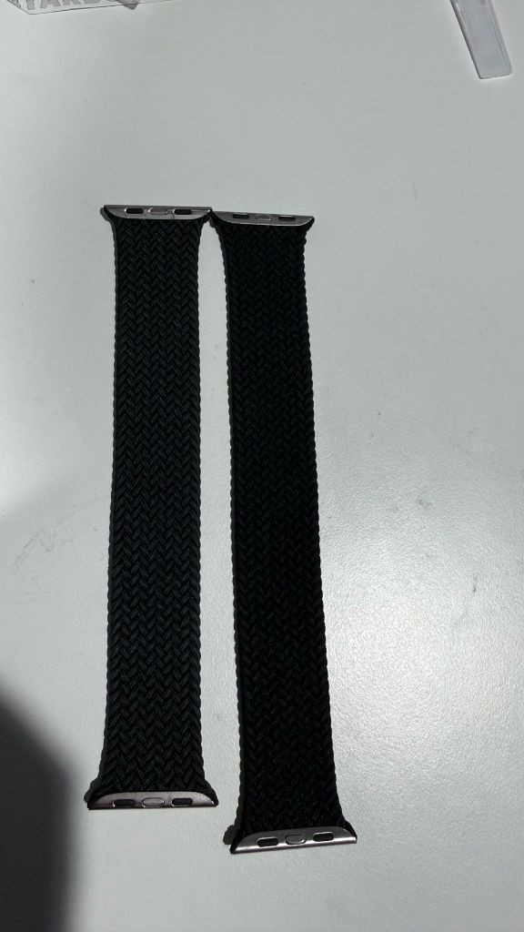 애플워치 45mm 미드나이트 브레이드 솔로 루프 밴드-정품 이미지