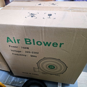 에어바운스 750w송풍기팝니다.