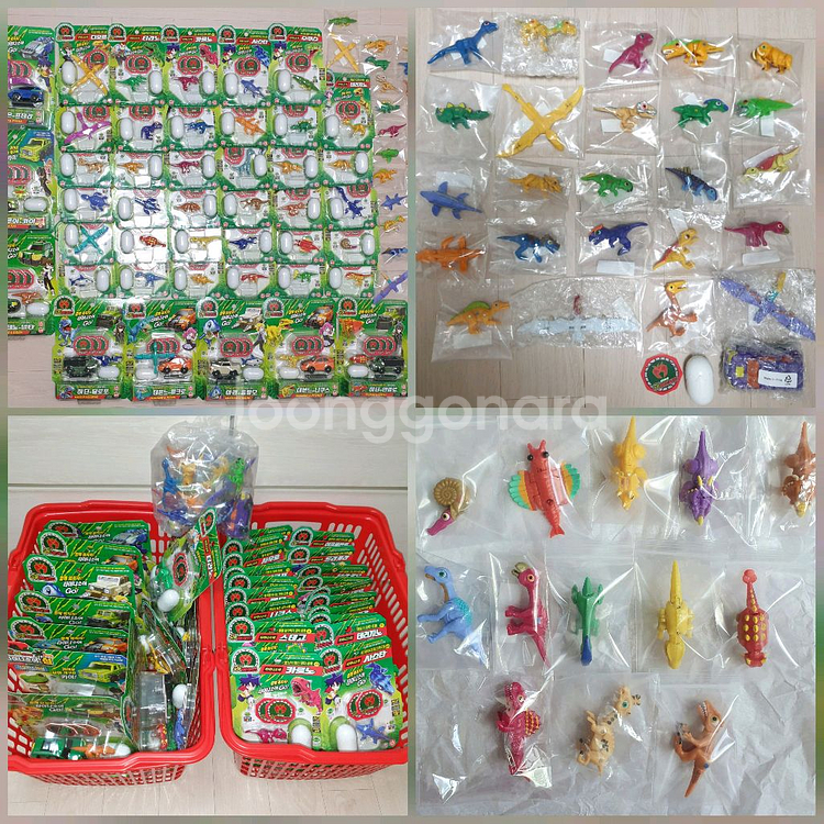 공룡메카드 타이니소어 더블피규어 채집통 메가티라노--5