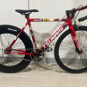 쓰나미 snm100 레드 s사이즈 이미지