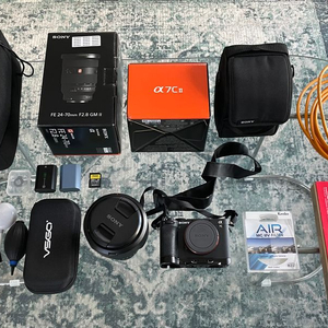 소니 A7C2미러리스 카메라 + 24-70 GM2 렌즈(판매완료) 세트