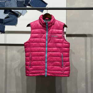 (95) 콜롬비아 여성 등산 아웃도어 구스다운 거위털 패딩 조끼