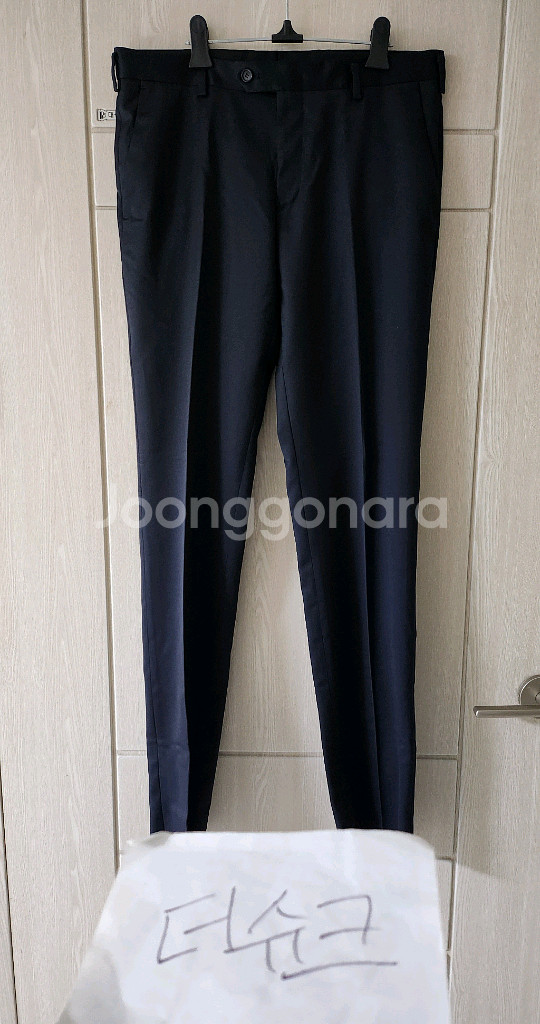 (새상품) 코모도 정장세트 슬림핏 네이비--3