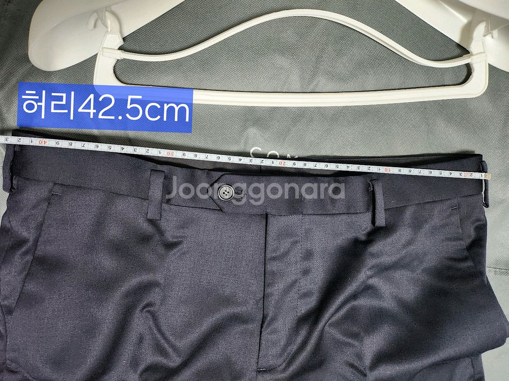 (새상품) 코모도 정장세트 슬림핏 네이비--6