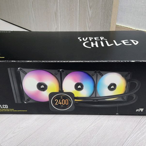 CORSAIR iCUE H150i ELITE LCD 3열 수냉 쿨러