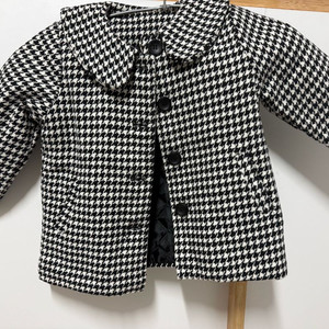 아동 체크 코트 110사이즈