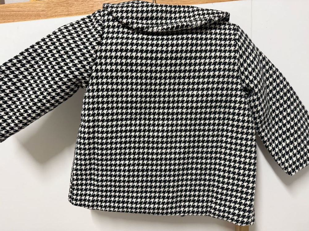 아동 체크 코트 110사이즈--1