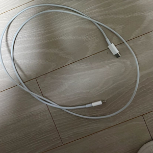 애플 아이폰 정품 충전 케이블 C to 라이트닝(6천)