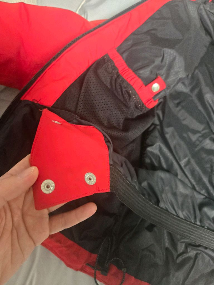 골드윈 스키복 자켓 150 + 검정바지14 주니어스키복 초등스키복 키즈스키복 이미지