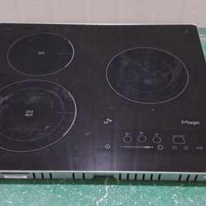 6190 SK매직 3구 하이브리드형 인덕션(블랙)