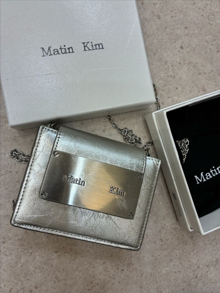 마틴킴 실버체인 카트지갑 풀박스--1