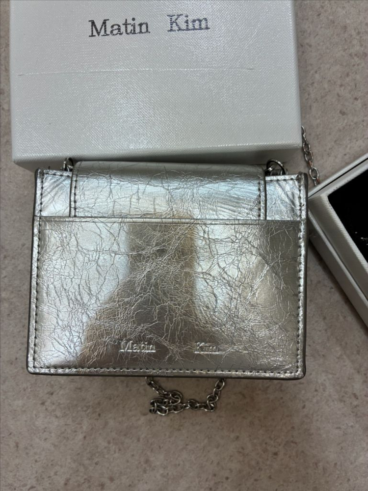 마틴킴 실버체인 카트지갑 풀박스--2