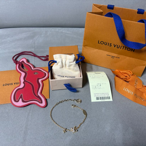 (정품,풀박)루이비통 LV아이코닉 팔찌 금장