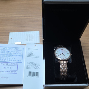아르마니 여성시계 AR11245 미사용 새것