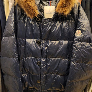 구형 몽클레어 네이비 패딩