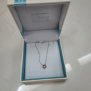 스톤헨지 다이아몬드 14k 목걸이