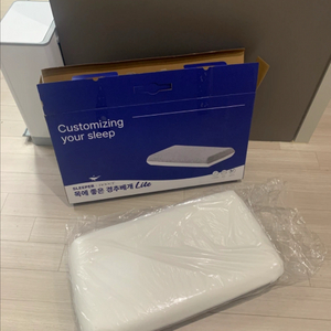 [새상품]슬립퍼 누어 lite 메모리폼 경추베게 9cm 2개 일괄