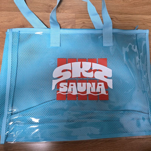스키즈 사우나 pvc 가방 새상품