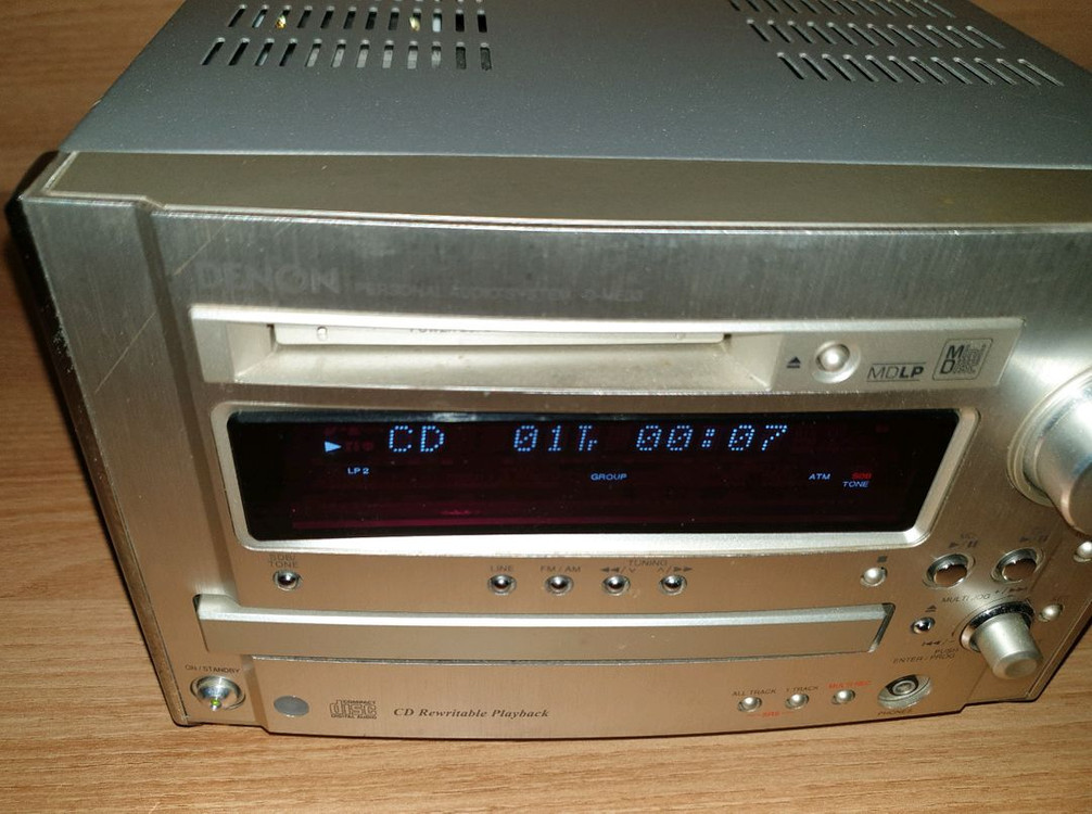 데논 미니 콤포넌트 본체--1