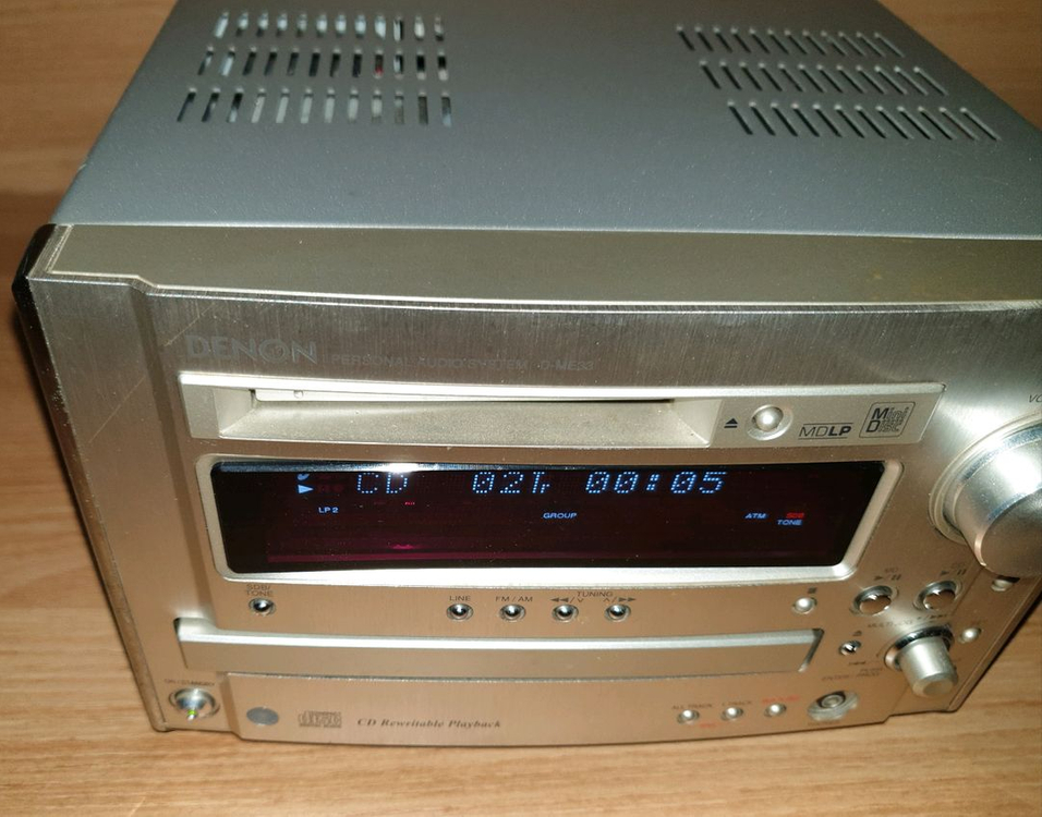 데논 미니 콤포넌트 본체--5