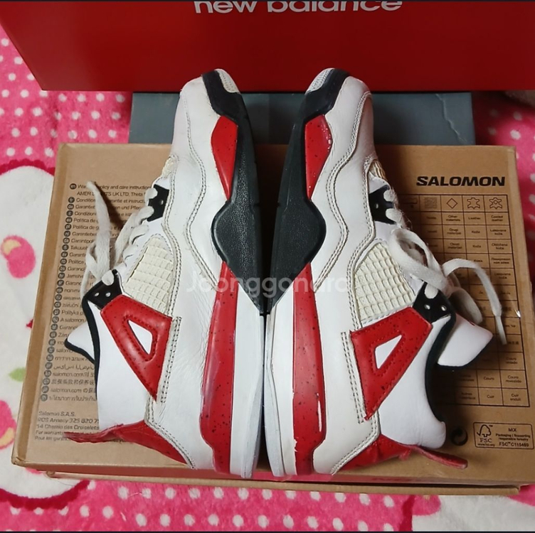 나이키 조던4레트로 주니어화220운동화 BQ7669-161--3