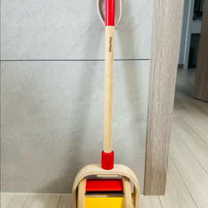 플랜토이즈 아기 유아 원목 장난감 걸음마 밀대 보조기 동글이