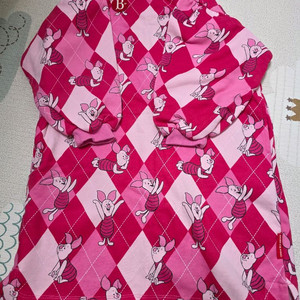 (거의새것) 베베드피노 피글렛 아가일 원피스 120사이즈