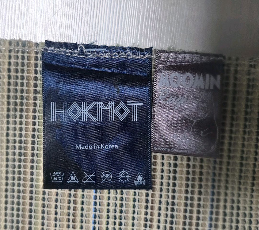 호크모트 HOKMOT 무민 원형 1.5m 러그 카페트--2