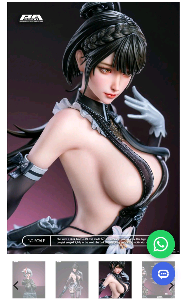 스텔라블레이드 이브 / 니어오토마타 2B 피규어--1