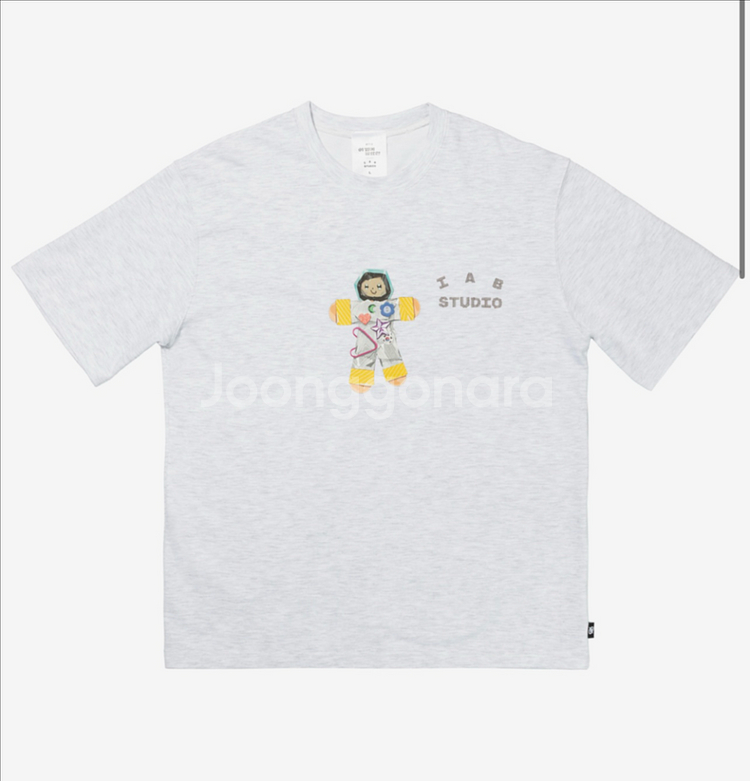 아이앱X이 별에 필요한 라이트 그레이 셔츠 XL 판매--1