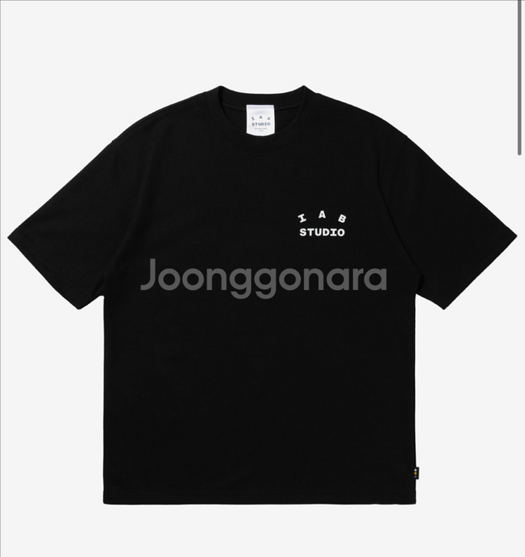 아이앱 티셔츠 블랙 화이트 반팔 S,M,L 판매--3