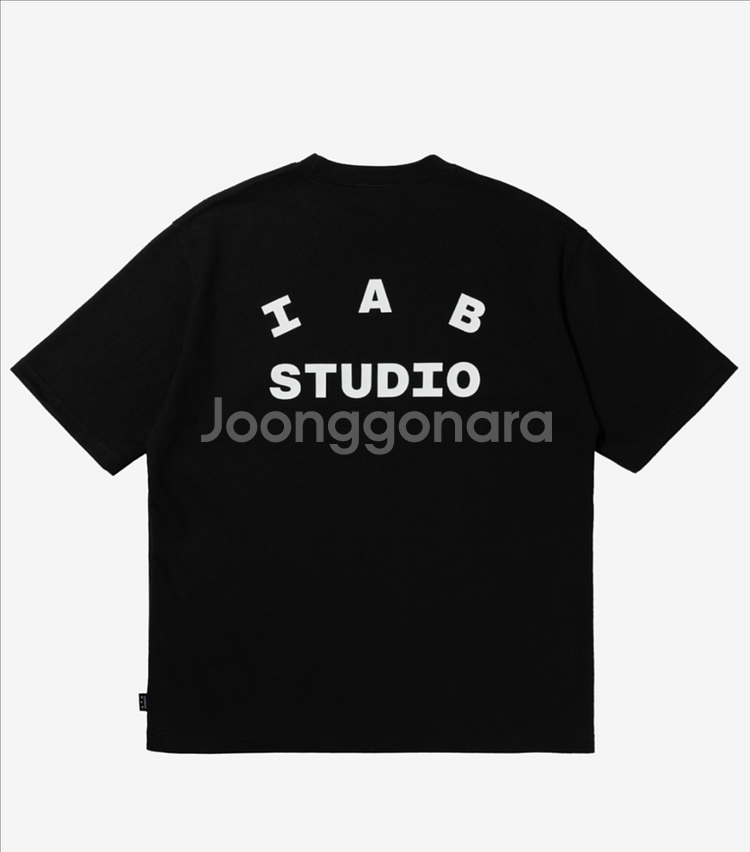 아이앱 티셔츠 블랙 화이트 반팔 S,M,L 판매--4