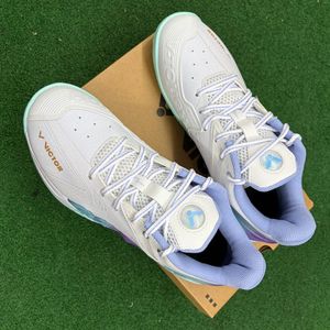 빅터 배드민턴화 화이트