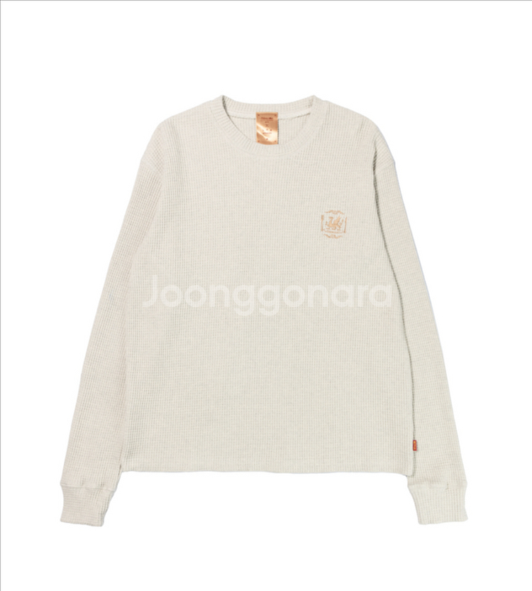 아이앱 던전밥 와플 롱슬리브 오트밀 M 판매--1