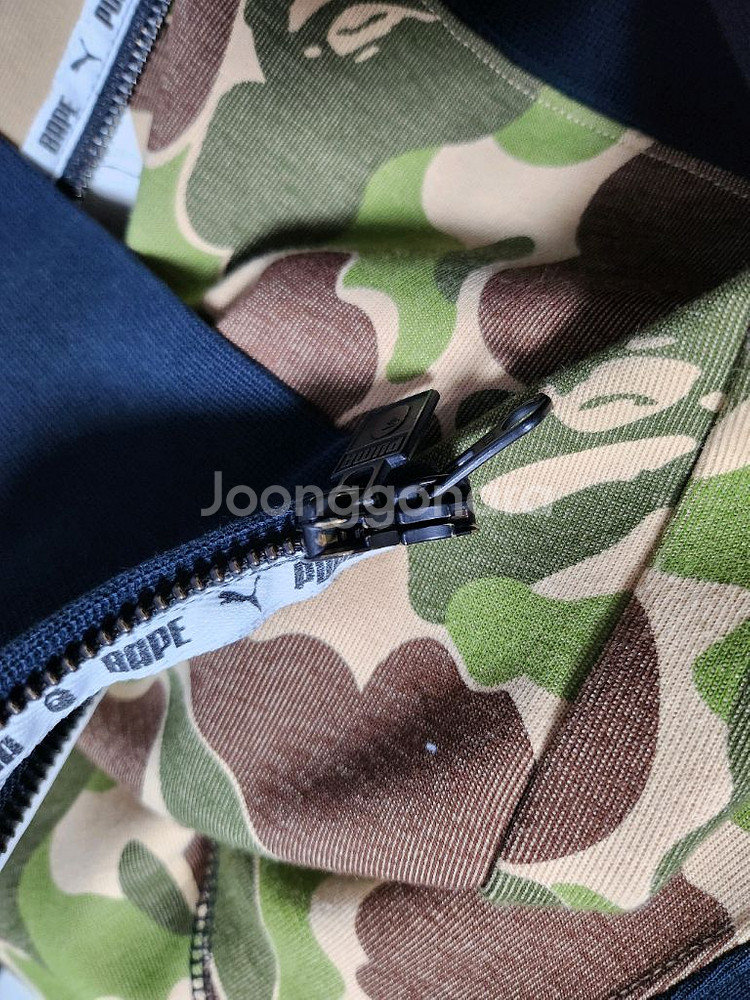 (중고) 베이프 푸마 샤크후드 XL--4