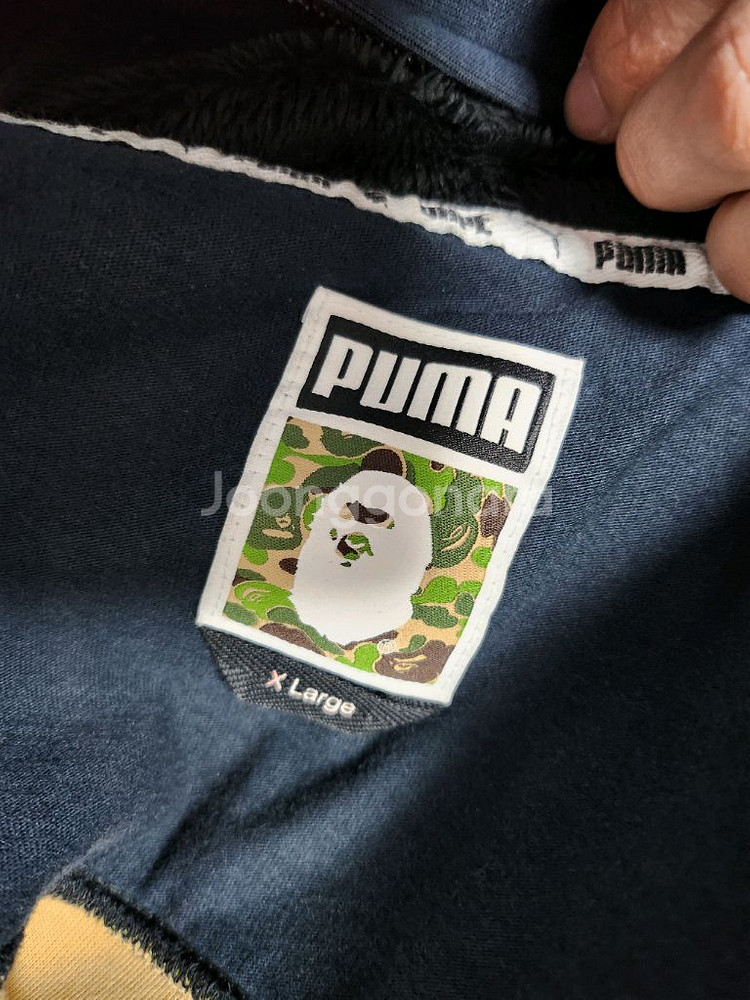 (중고) 베이프 푸마 샤크후드 XL--5