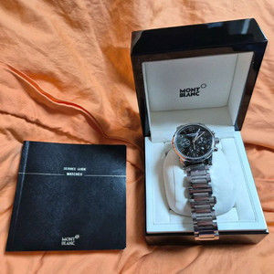 몽블랑 타임워커 크로노그래프 시계 이미지