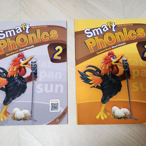 (1+1)스마트 파닉스 2 스튜던트북,워크북세트 유아아동영어