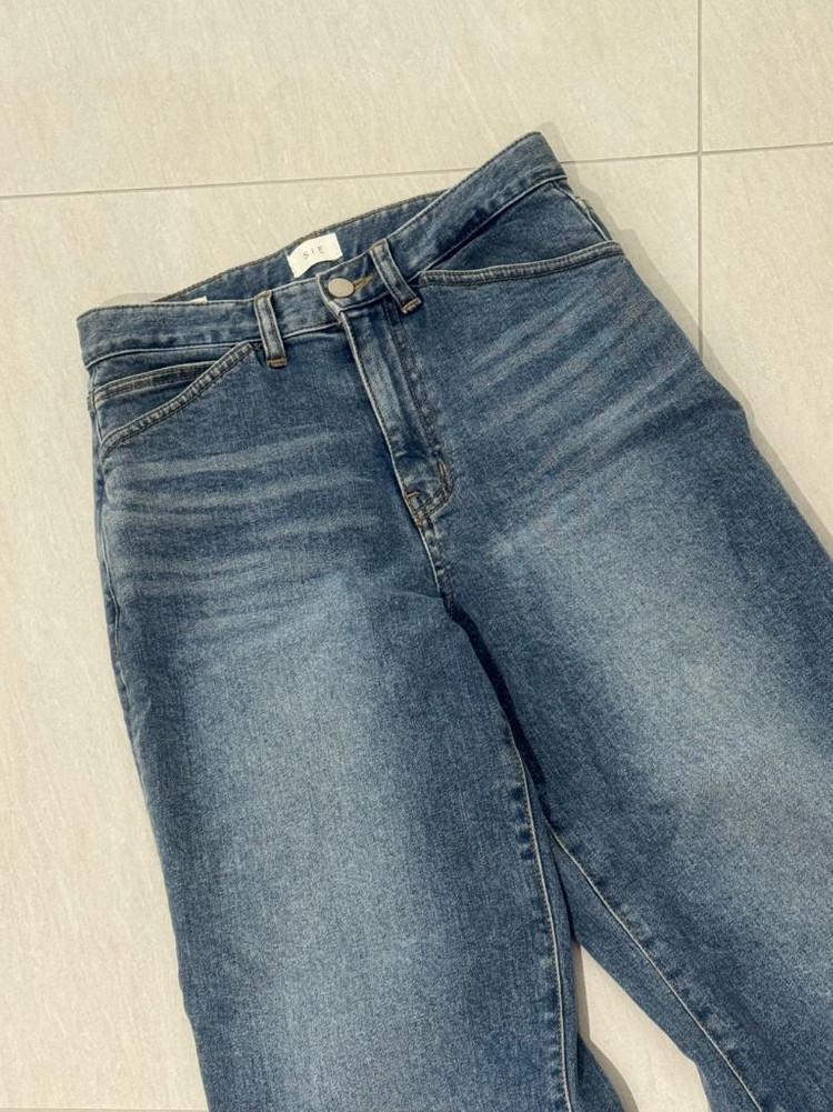 시에 sie 헤더 코튼 스트레이트 진 - 스탠다드 스몰--2