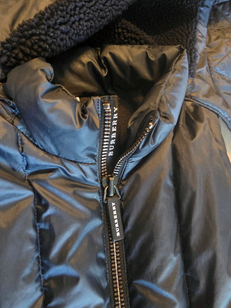 버버리14y패딩조끼--8