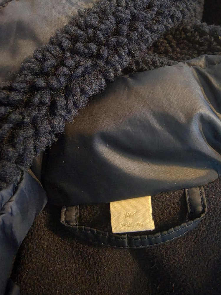 버버리14y패딩조끼--9